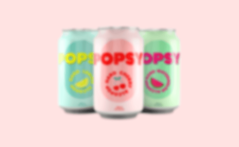 Popsy project brand design cans